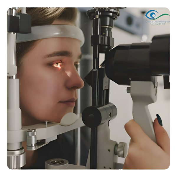 Angiografia retina unilateral